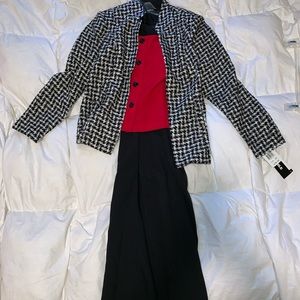 NWT Perceptions Blazer and Pant Set